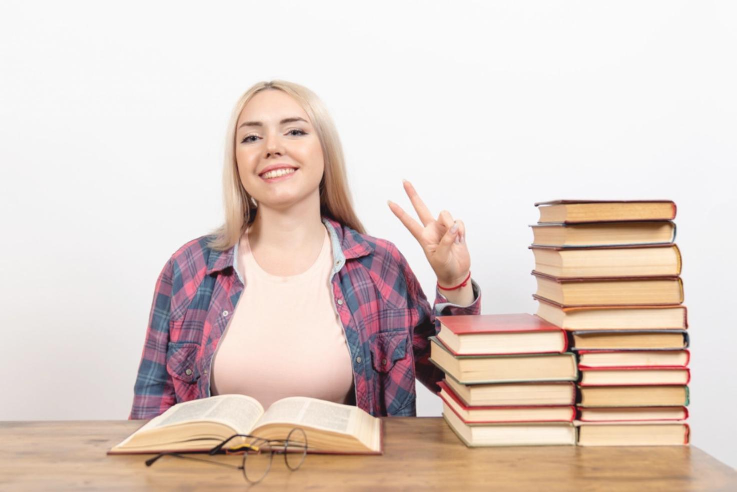 Estudiante internacional destacada